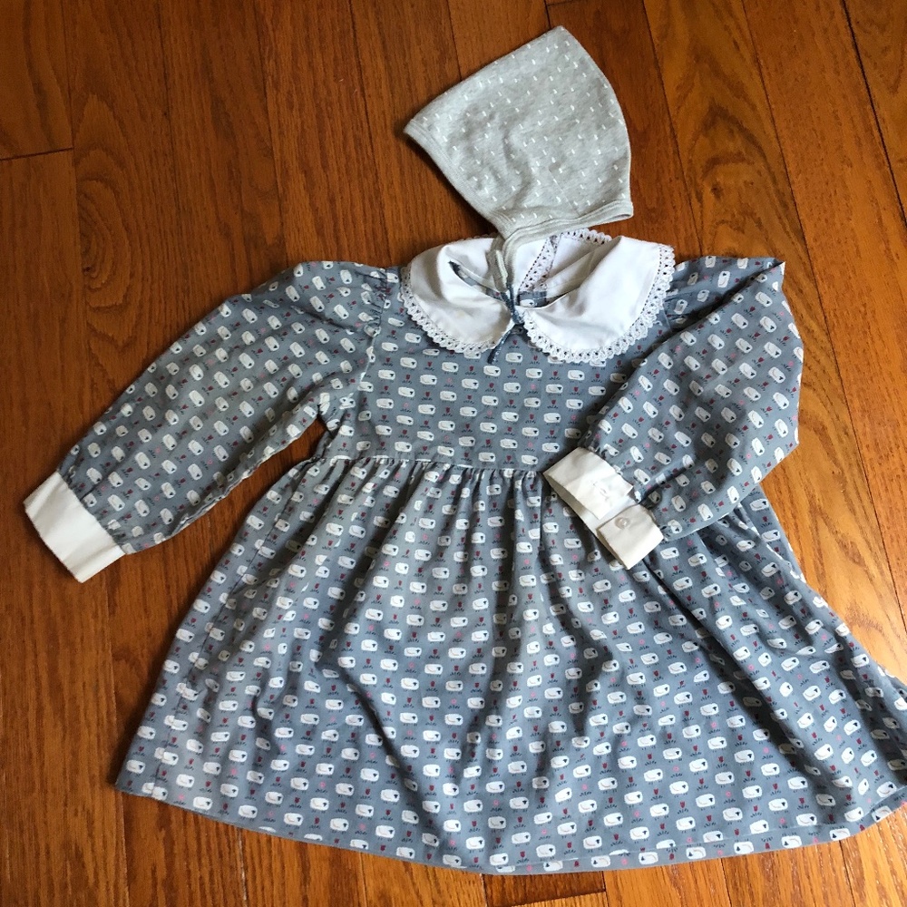 Hand made dress and hat